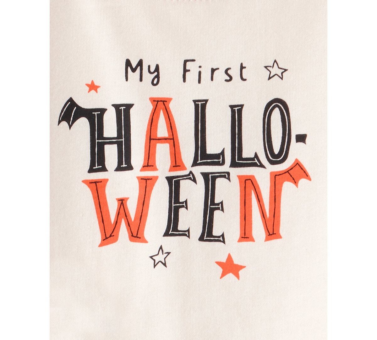 Carter's Baby 2-pc. My First Halloween Long Sleeve Bodysuit & Pants Set In Orange