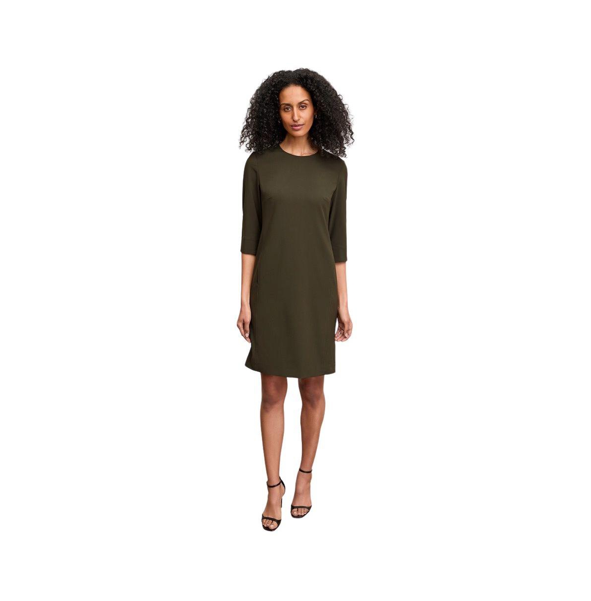 Women's Lancia Travel Dress - OrigamiTech - Olive