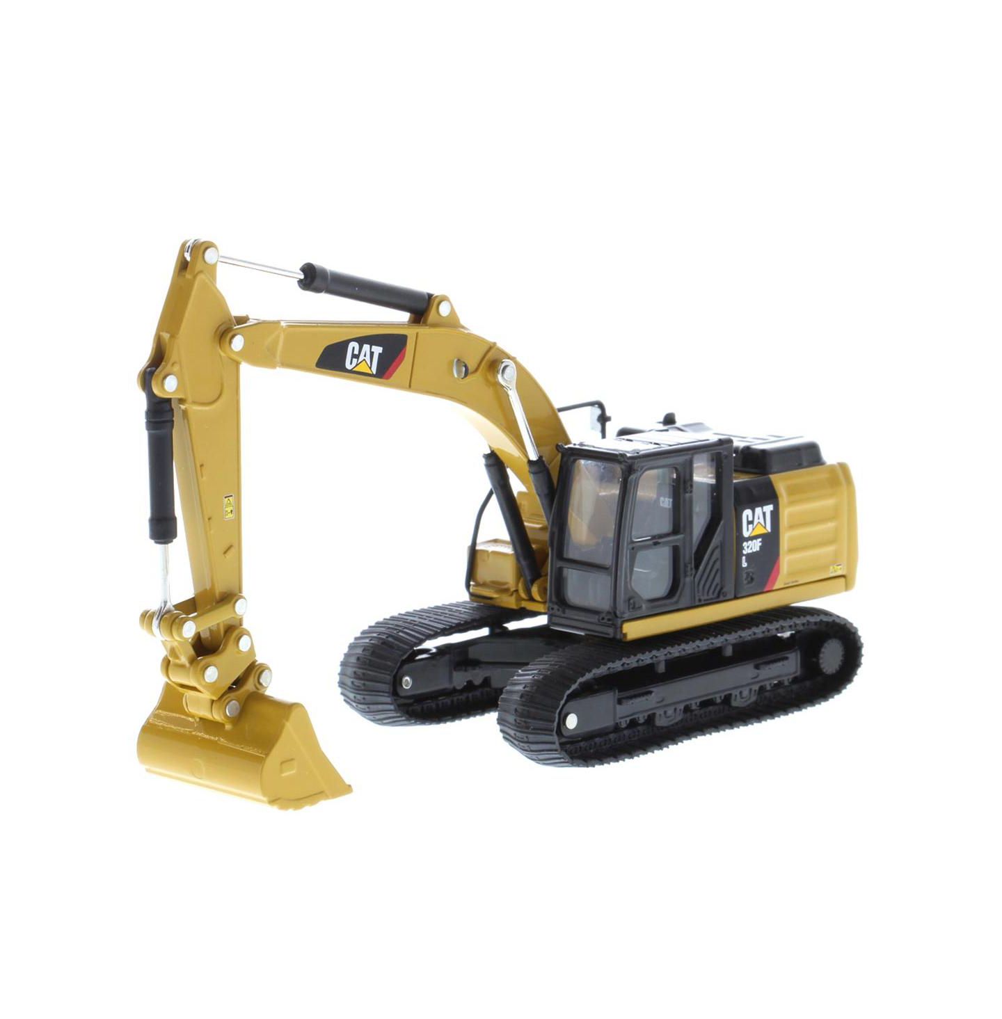 Детская игрушка Caterpilar 1/64 Scale Caterpillar Cat 320F L Diecast Toy Excavator With 5 Work Tools — фото 1
