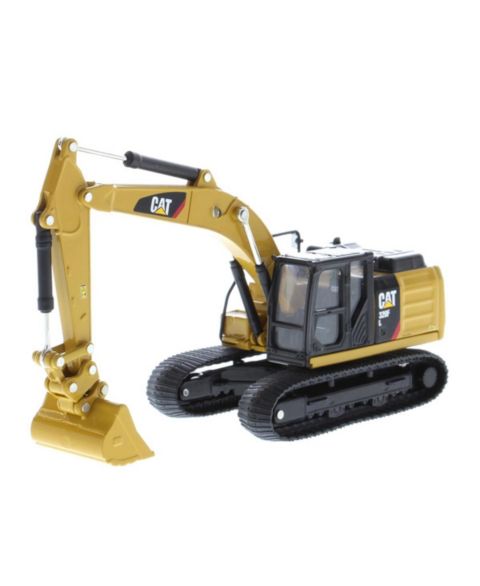 Детская игрушка Caterpilar 1/64 Scale Caterpillar Cat 320F L Diecast Toy Excavator With 5 Work Tools
