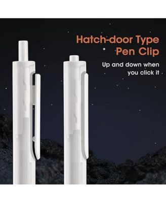 0.5MM GEL PENS - BLACK 8CT