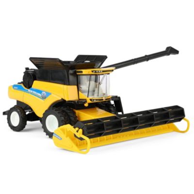 1/64th New Holland CR8.90 Combine with Corn and Grain Headers by ERTL