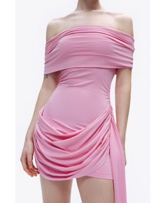 Women's Off Shoulder Mini Dress