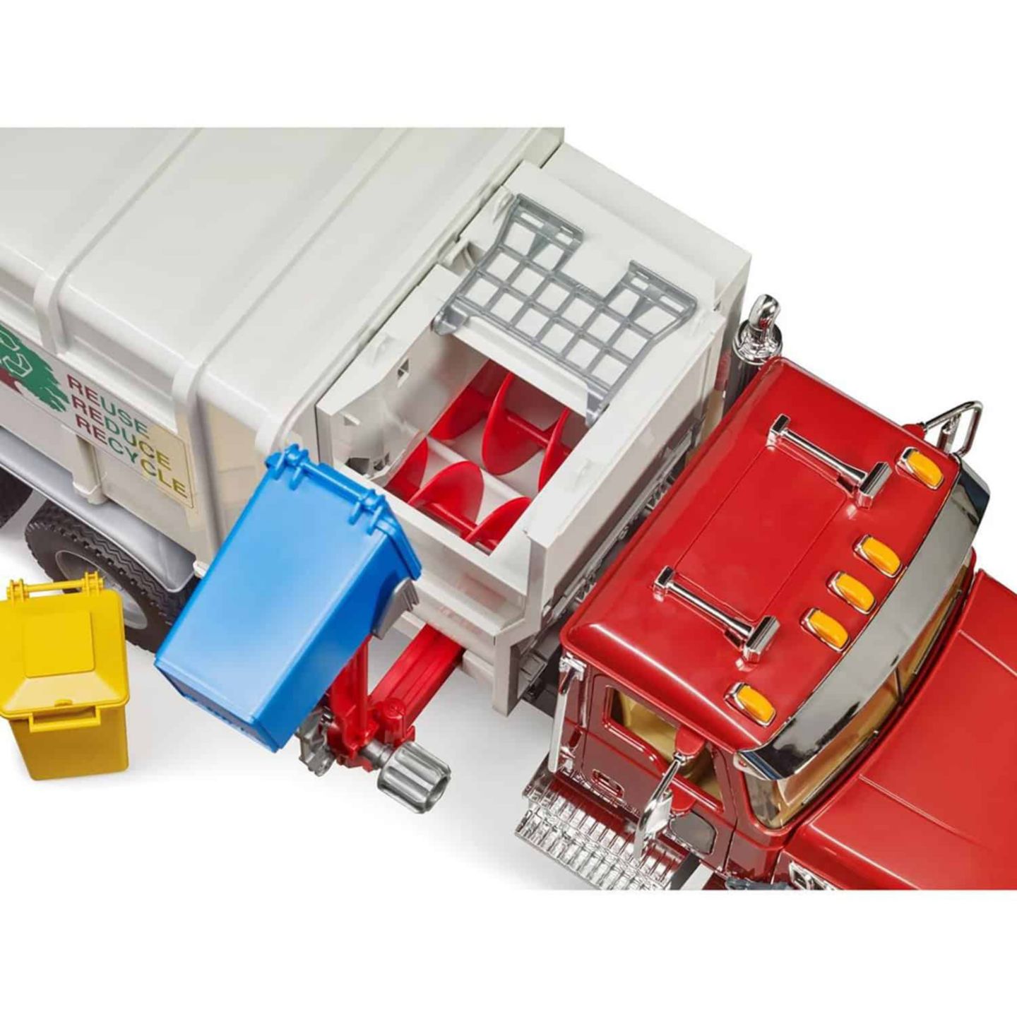 Детская игрушка Bruder 1/16 Mack Granite Side Loading Garbage Truck — фото 3