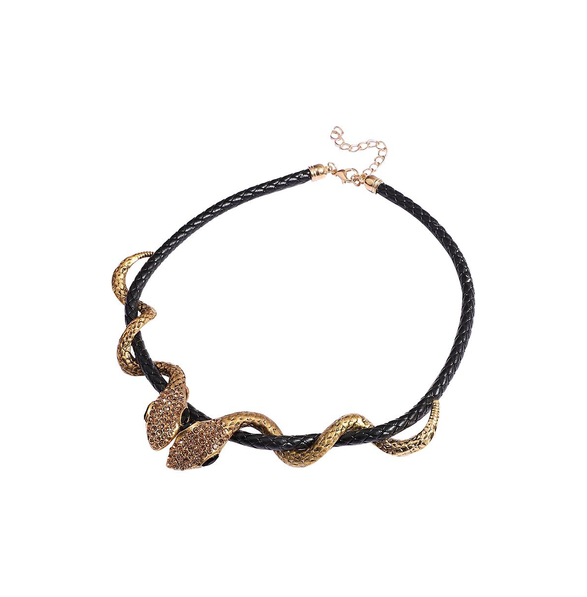 Twisted Snake Necklace - Gold