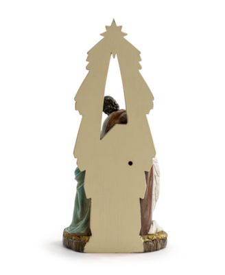 12" Guardian Angel with Holy Family