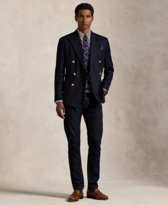 Men's Classic-Fit Striped Poplin Shirt