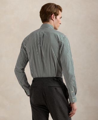 Men's Classic-Fit Striped Poplin Shirt
