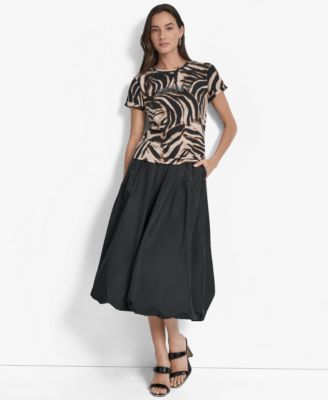 Women's Printed Logo Crewneck T-Shirt