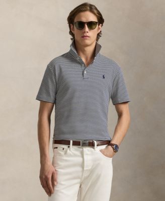 Men's Classic-Fit Soft Cotton Polo Shirt