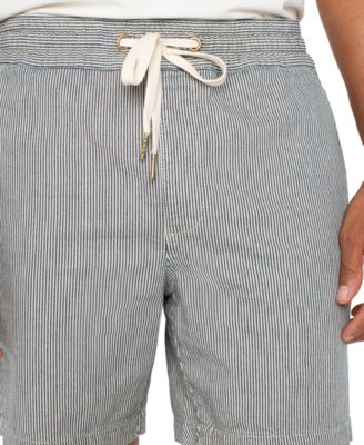 Men's Stripe Drawstring Shorts