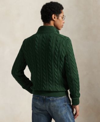 Men's Cable-Knit Cotton Sweater