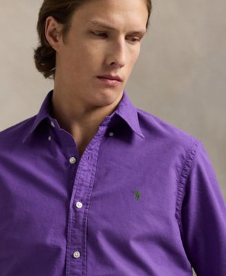 Men's Garment-Dyed Oxford Shirt