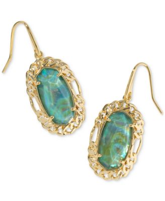 Kendra Scott - Gold-Tone Dani Figaro Frame Drop Earrings