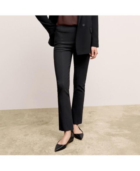 Женские брюки M.M.LaFleur Kick Flare Foster - Eco PowerStretch, цвет: Чёрный