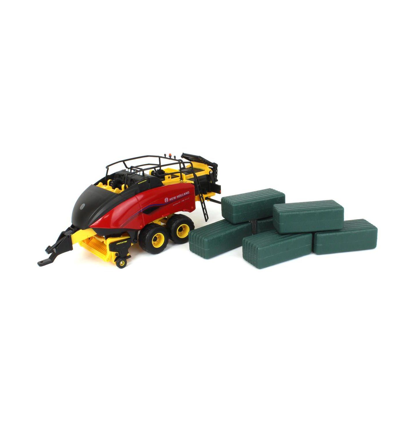 Детская игрушка ERTL 1/32 Scale New Holland Bigbaler 340 Plus with 6 Square Bales Toy Vehicle — фото 1