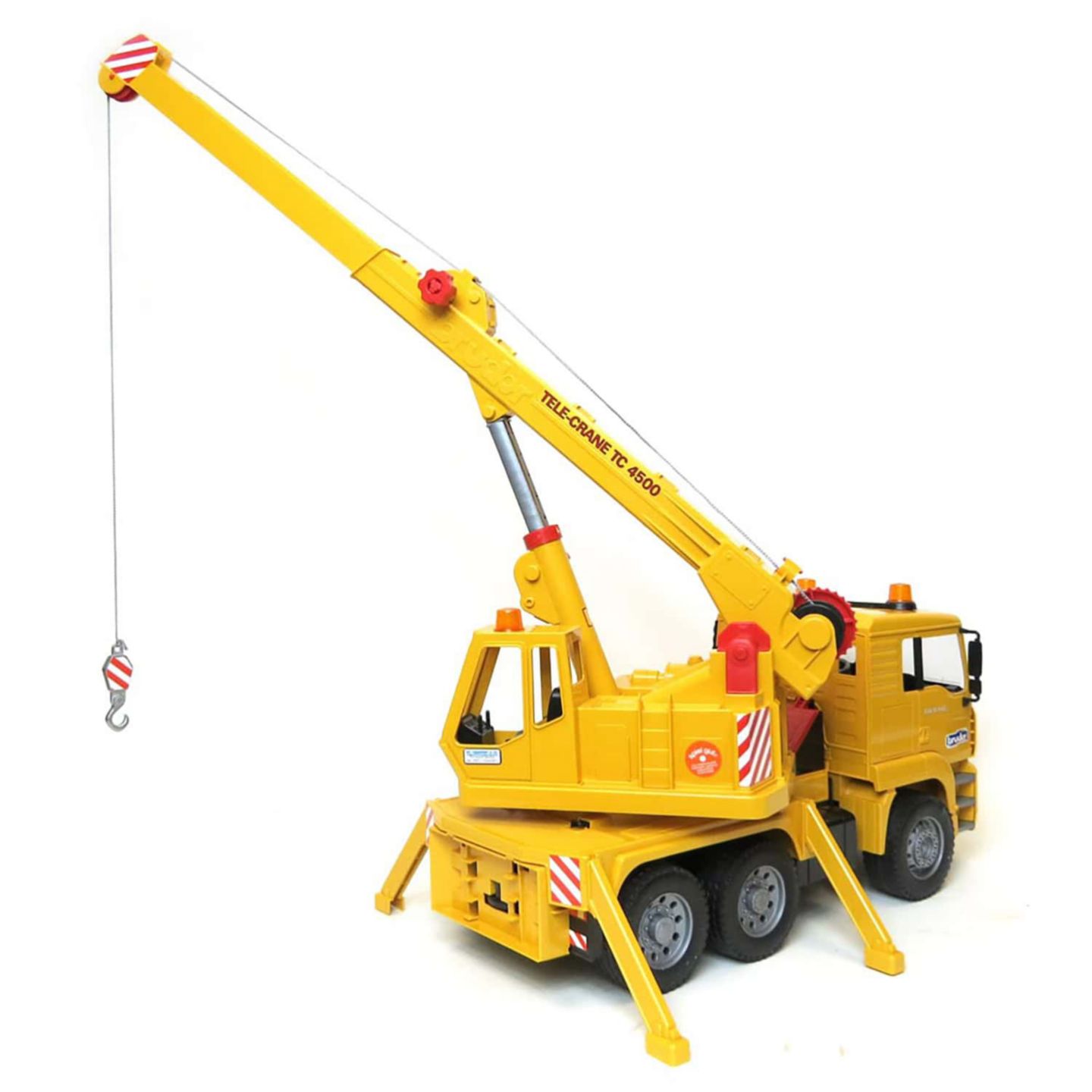 Детская игрушка Bruder MAN Crane Construction Toy Truck — фото 3