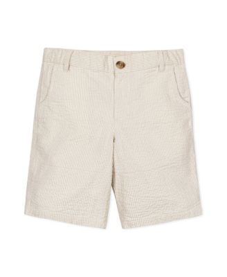 Toddler Boys Hope and Henry Cotton Seersucker Short