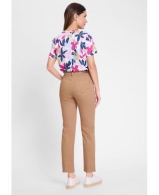 Women's Lisa Straight Cropped Stretch Jean