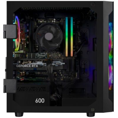 SET Gaming pc - AMD Ryzen 5 8400F 4.2GHz 6-Core Processor, 32GB DDR5 Memory, GeForce RTX 5060 8GB GDDR7 Graphics, 2TB SSD, WiFi, Windows 11 Home