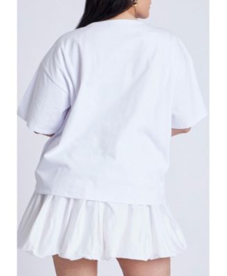 Women's Embroidered Starfish Tee