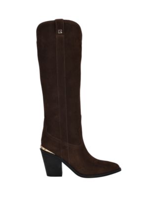 Women's Sashan Knee-High Topstitched Western Boots