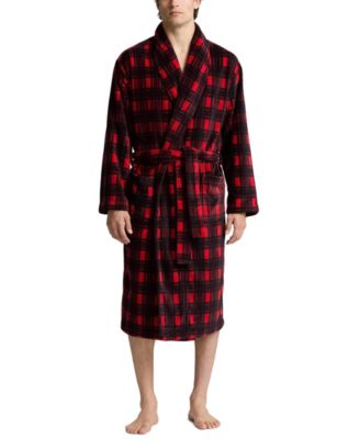 Men's Microfiber Plush Robe