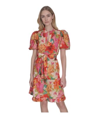 Vince Camuto - Women's Beaded Off-The-Shoulder Sheath Dress