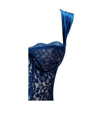 Women's Veronica Teal Lace Maxi Dress