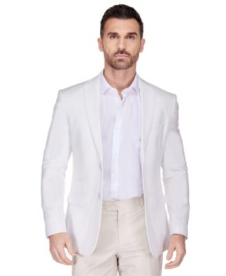 Men's Slim Fit Linen-Blend Blazer