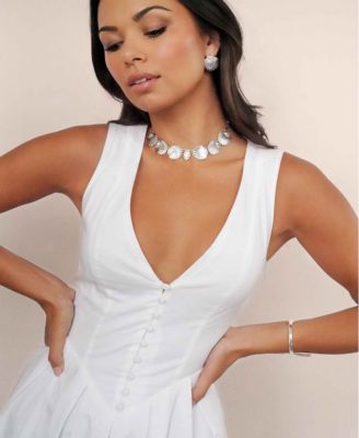 Santorini Shell Choker Necklace