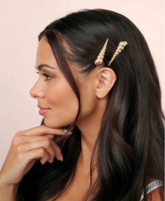 Capri Shell Barrette Set