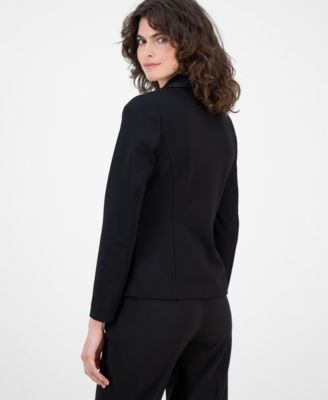 Petite Textured Motorcycle Jacket