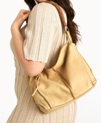 Los Feliz Leather Medium Hobo Bag