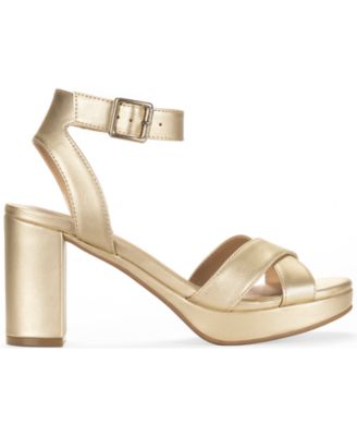 Women's Shannonn Block-Heel Dress Sandals, Exclusively at Macy's