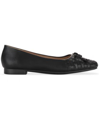 Women's Baileyy Woven Snip Toe Ballet Flats, Exclusively at Macy's