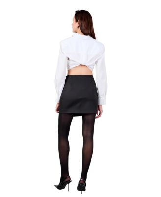 Women's Corsage Mini Skirt