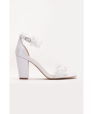 Vivian Lace Bridal Leather Sandals (Women)