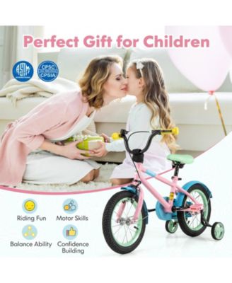 Kids Bicycle with Adjustable Handlebar and Seat for Comfort and Growth