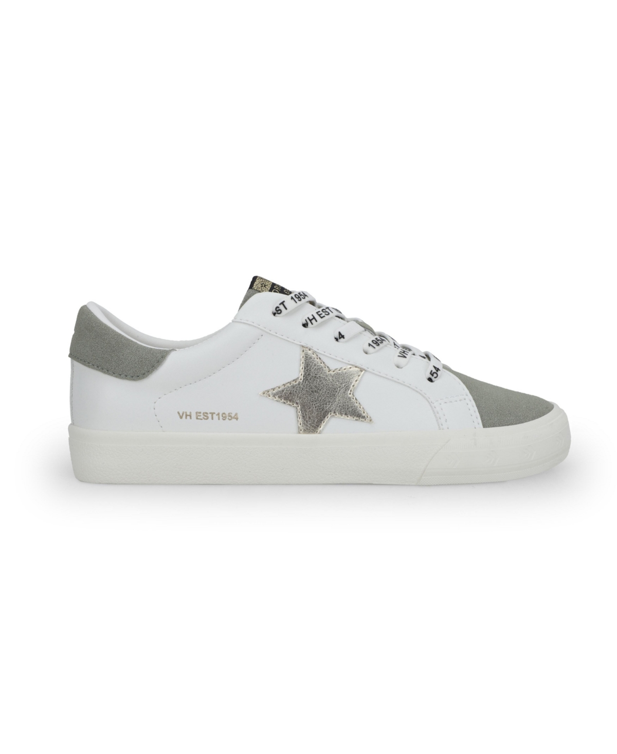 Grande - White Mint Washed Gold Women's's Sneaker by Vintage Havana - White