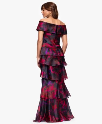 Women's Printed Long Sheath Dress