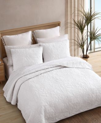 Solid Costa Sera Cotton Reversible Quilt, Twin