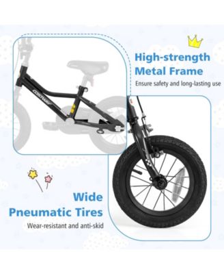 Slickblue Kids Bike with Adjustable Seat and Low-Step Frame for Easy Mounting