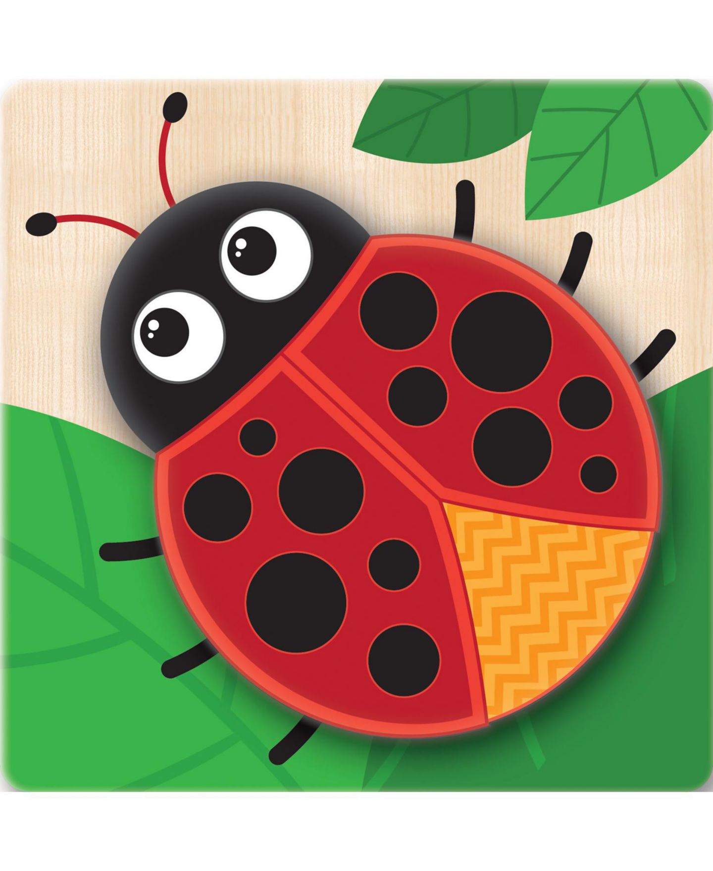 Детские игрушки MasterPieces Puzzles Garden Friends 4-Pack Chunky Wood Puzzles, Ages 2+ — фото 3