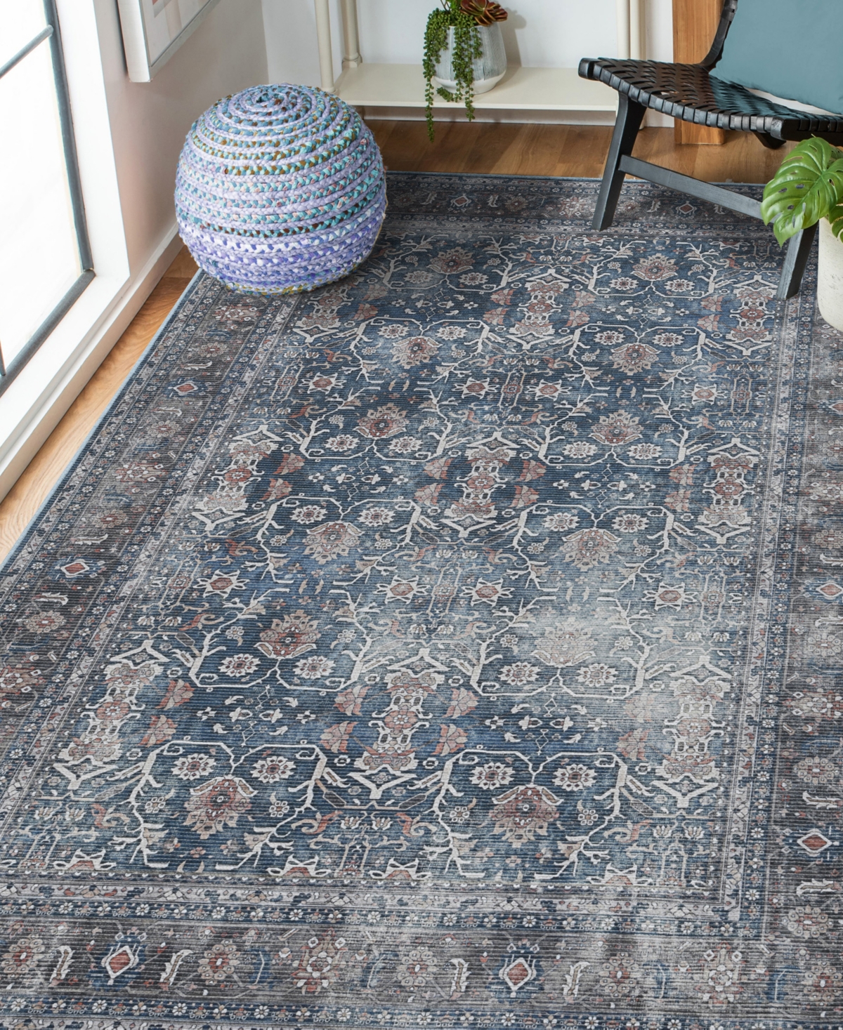 Amer Rugs Alaska Machine Washable Ala2 7'10'' X 9'9'' Area Rug