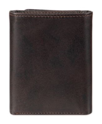 Men's RFID Two Tone Arcadia Leather Trifold Wallet