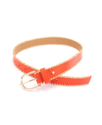 Women's 35mm Straw Edge Belt