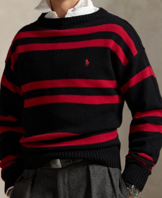 Men's Striped Wool Sweater