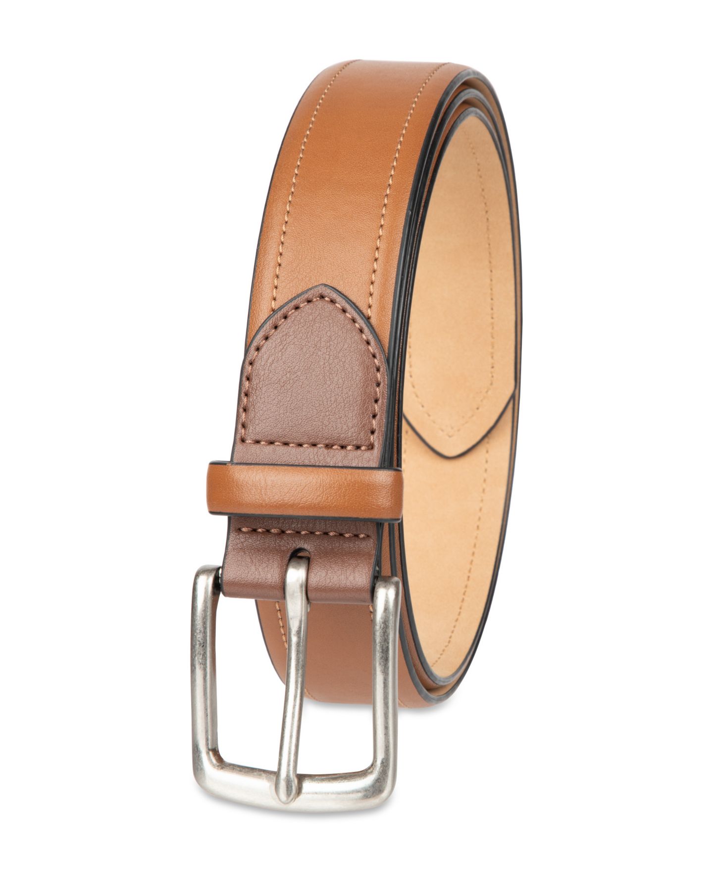 Мужской ремень Club Room 32MM Contrast Casual Belt — фото 2