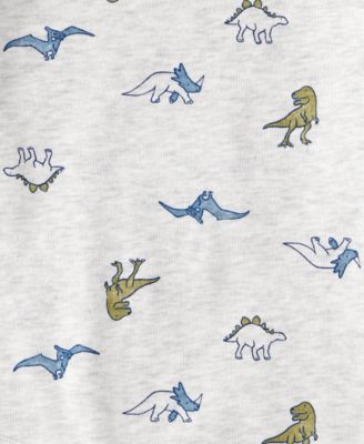 Baby Boys Dinosaur Thermal Little Jacket, Bodysuit & Pants, 3 Piece Set